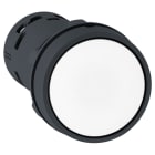 Schneider Electric - Harmony bouton-poussoir affleurant - Ø22 - blanc - 1F