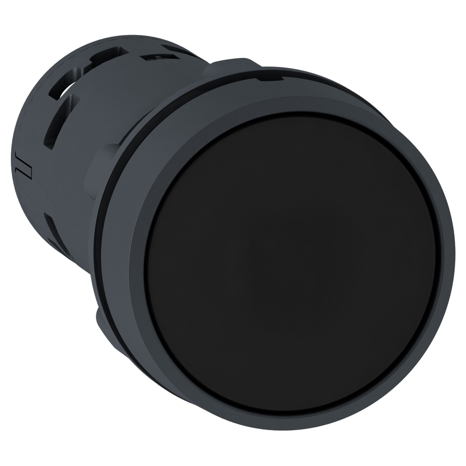 Schneider Electric - Harmony bouton-poussoir affleurant - D22 - noir - 1F