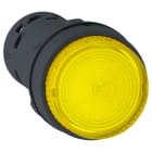 Schneider Electric - Harmony bouton poussoir lumineux - Ø22 - LED jaune - à impulsion - 1F - 24v