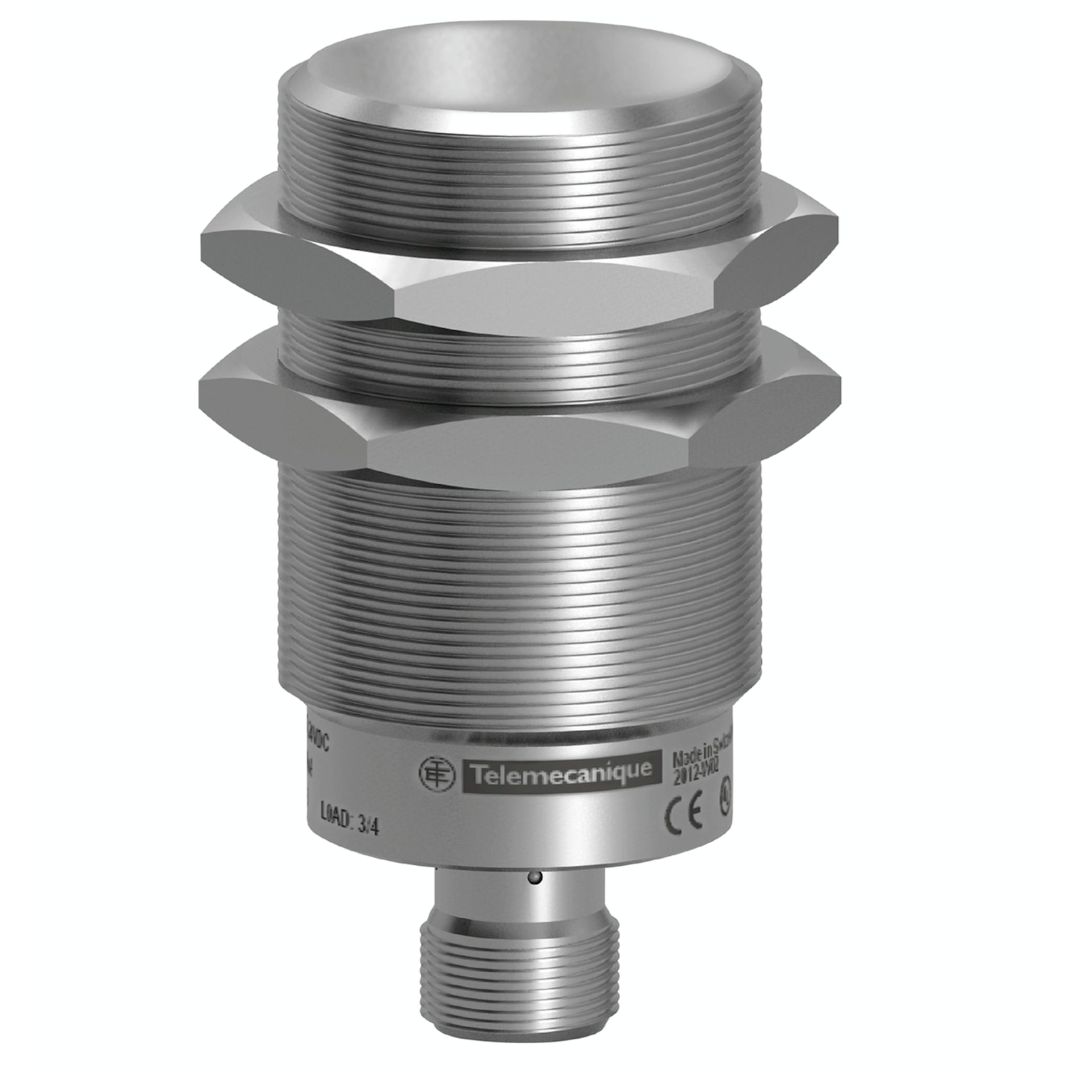 Telemecanique Sensors France - OsiSense XS9 - détecteur inductif - M30 - L64mm - inox316L - Sn 20mm - conn. M12
