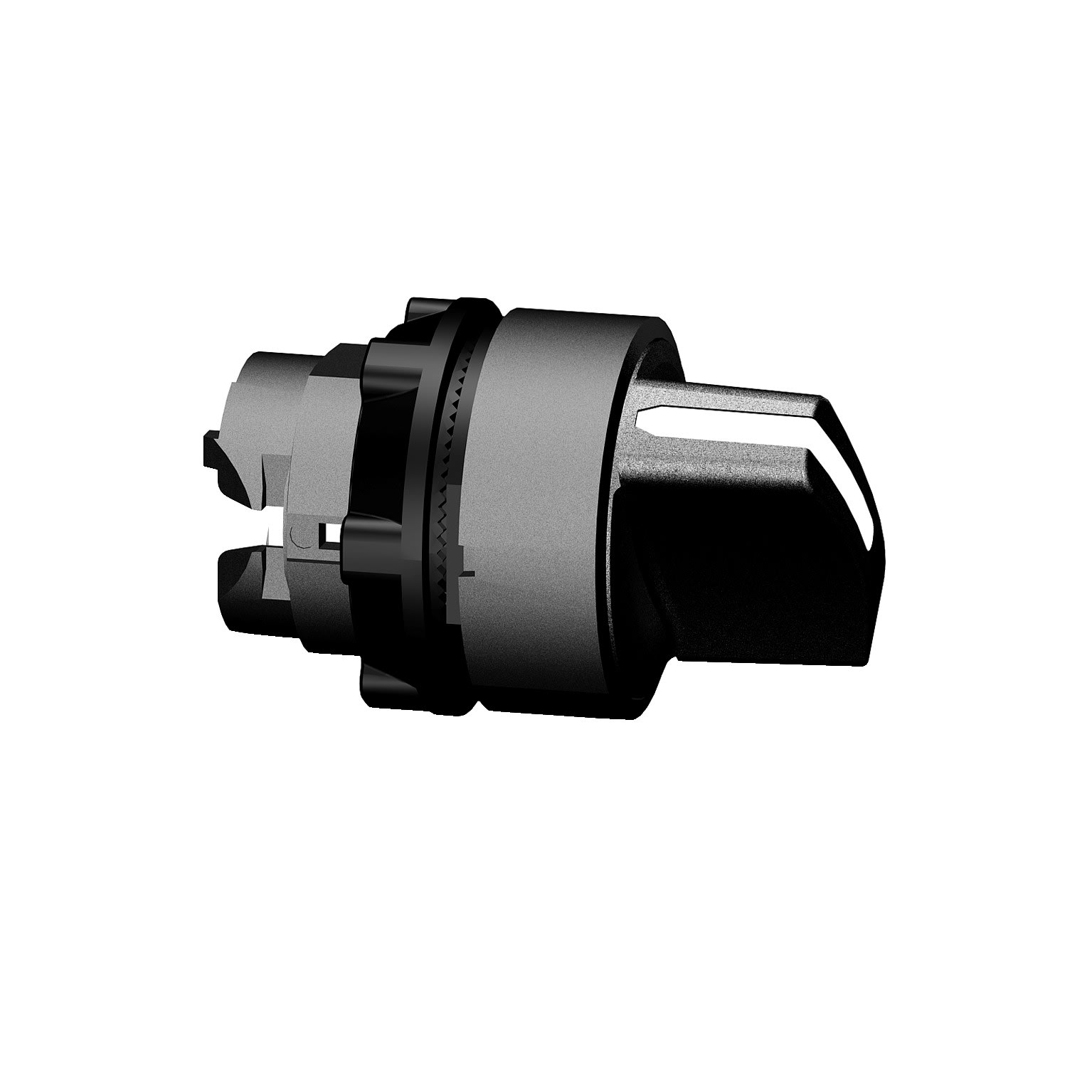 Schneider Electric - Harmony XB5 - tête bouton tournant à manette - Ø22 - 2 pos fixes - noir - lot100