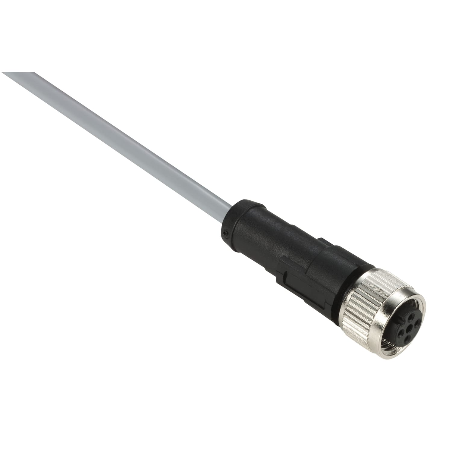 Telemecanique Sensors France - OsiSense XZ - connecteur pré-câblé - droit femelle - M12 - 5 broches - PVC 5m
