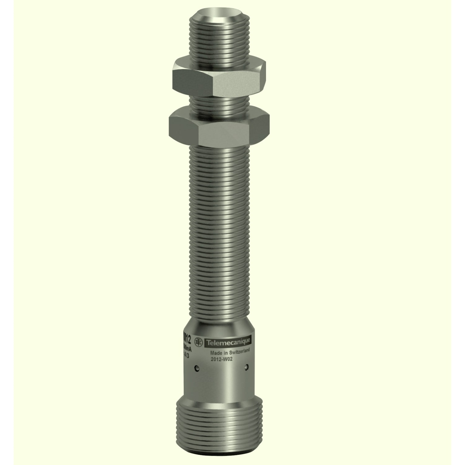 Telemecanique Sensors France - XS détecteur inductif inox 303 - M8 L66mm noyable Sn3mm DC3-PNP NO - M12