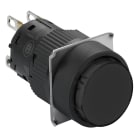 Schneider Electric - Harmony XB6 - bouton-poussoir - Ø16mm - à impulsion affleurant - 1OF - noir