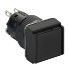 Schneider Electric - Harmony XB6 - bouton-poussoir - Ø16mm - à impulsion affleurant - 1OF - noir