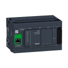 Schneider Electric - Modicon M241, contrôleur 24E/S NPN, ports Ethernet+2 série, 24VCC