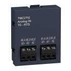 Schneider Electric - Modicon M221, cartouche 2 entrées température, types K/J/R/S/B/E/T/N/C/PT/NI
