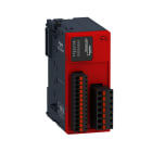 Schneider Electric - Modicon TM3, module sécurité contrôle AU/inter/barr, cat. 3 SIL2, 24VCC, ressort