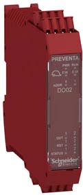 Schneider Electric - Preventa XPSMCM - module extension 2 sorties OSSD connecteur à ressort