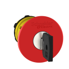 Schneider Electric - Harmony tête de arrêt d'urgence Ø 40 - déverrouillage par clé- Ø22 - rouge