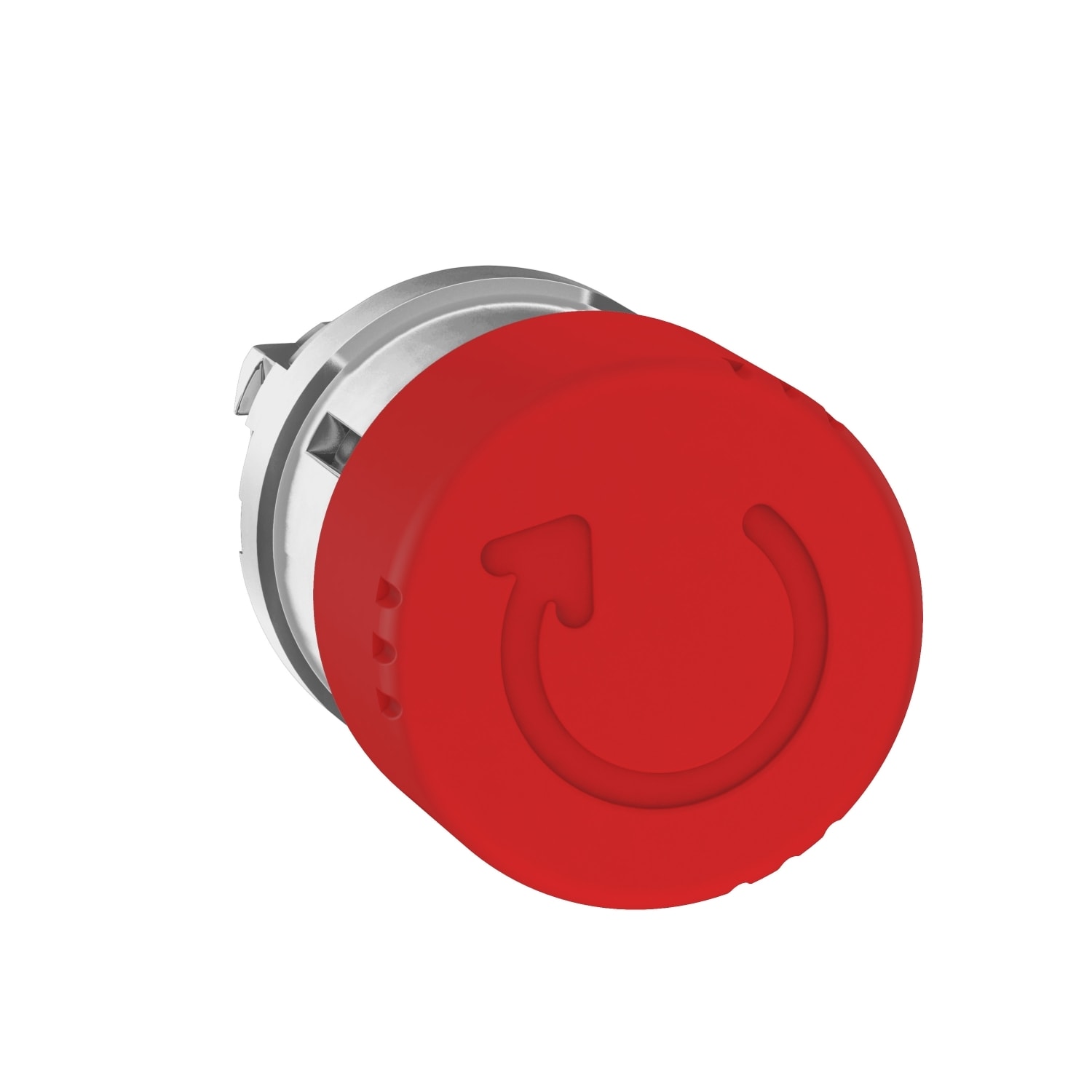 Schneider Electric - Harmony XB4 - tete bouton arret urgence - D30 - pousser tourner - rouge