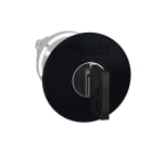 Schneider Electric - Harmony XB4 - tête bouton coup de poing - Ø40 - à clé 455 - noir