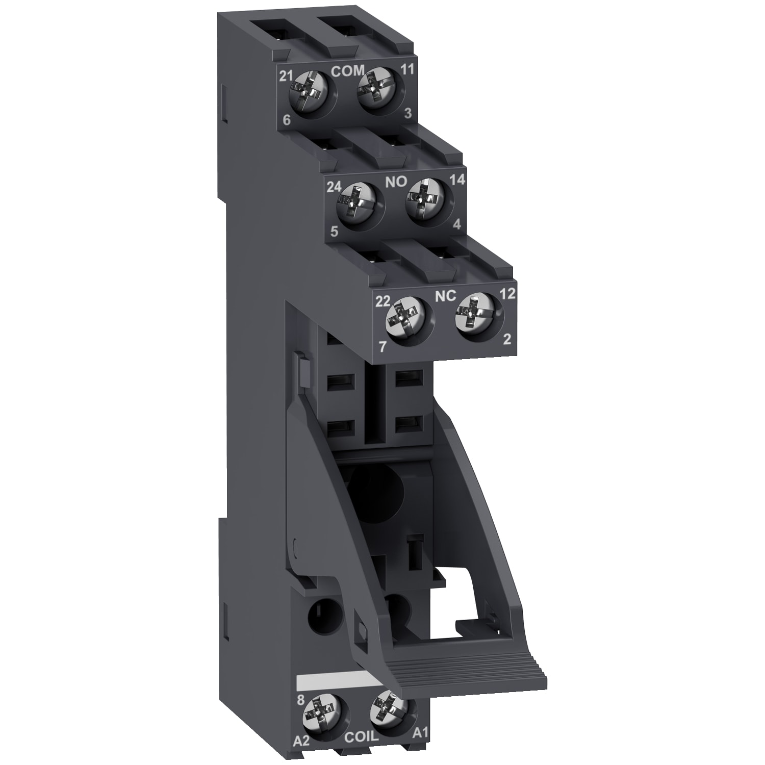 Schneider Electric - Harmony Relay RXG - embase relais 2OF - contacts separes - racc bornes a vis