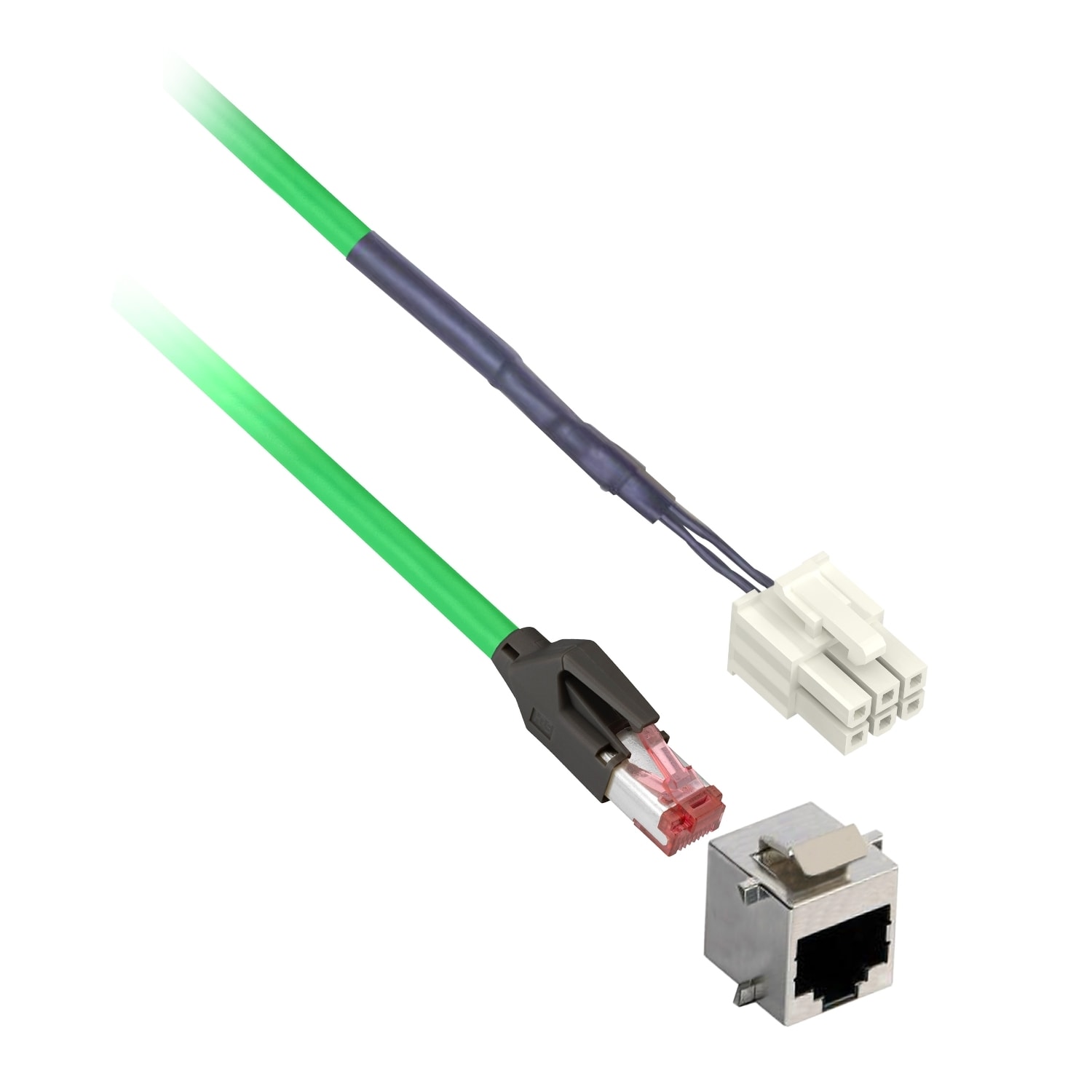 Schneider Electric - Lexium - Lxm acc cable p. connexio n av. vw3a8117