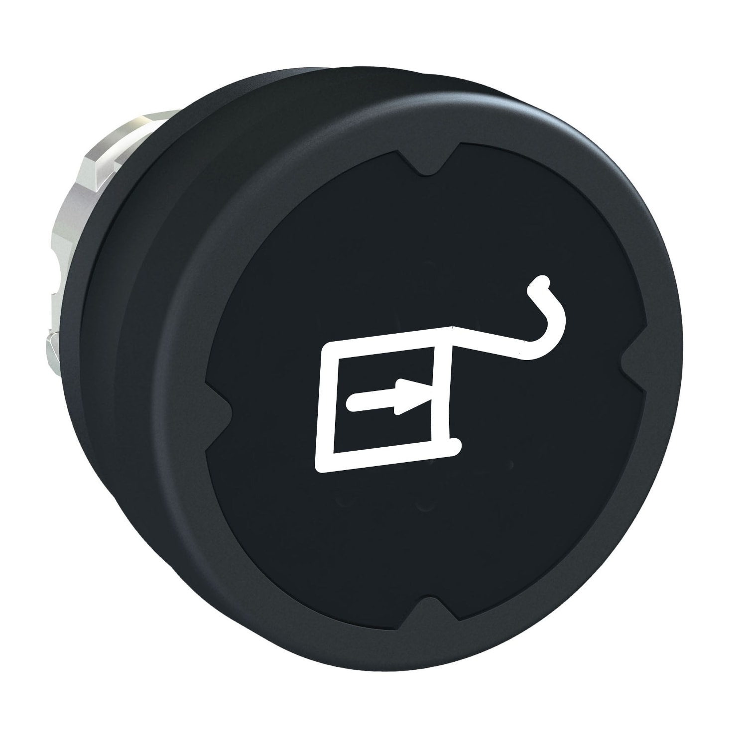 Schneider Electric - Harmony tête de BP Ø37 IP69K - Ø22 - noir - avec marquage