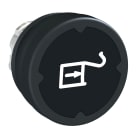 Schneider Electric - Harmony tête de BP Ø37 IP69K - Ø22 - noir - avec marquage