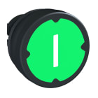 Schneider Electric - Harmony tête de BP Ø37 IP69K - Ø22 - vert - avec marquage