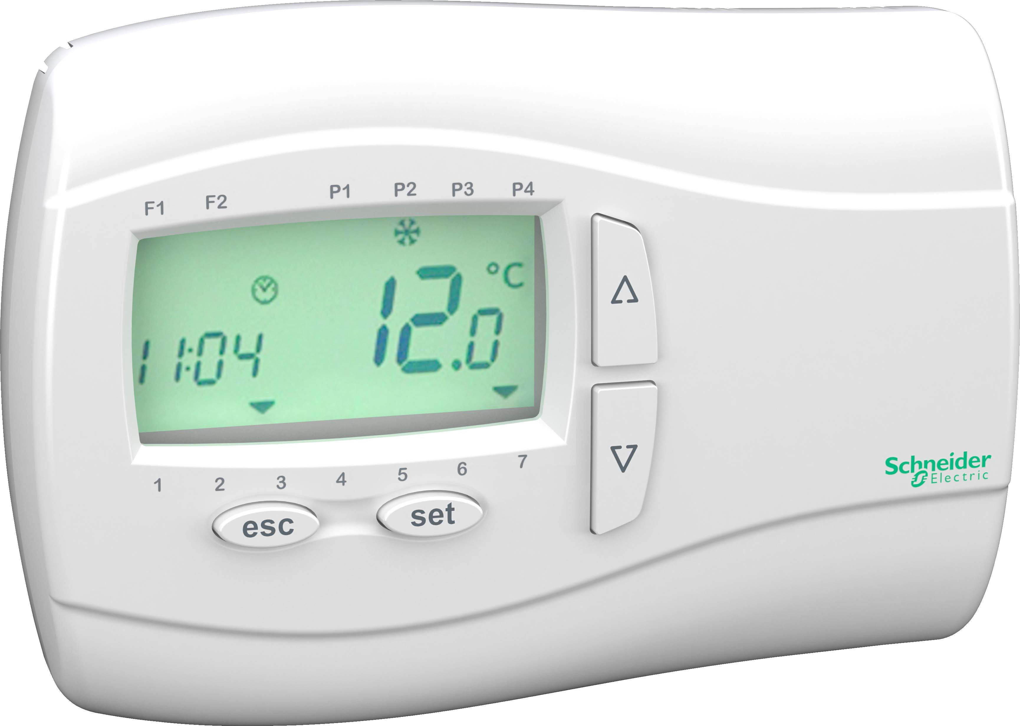 Schneider Electric - M171 OPT. WALL THERMOSTAT WO BACKLIGHT