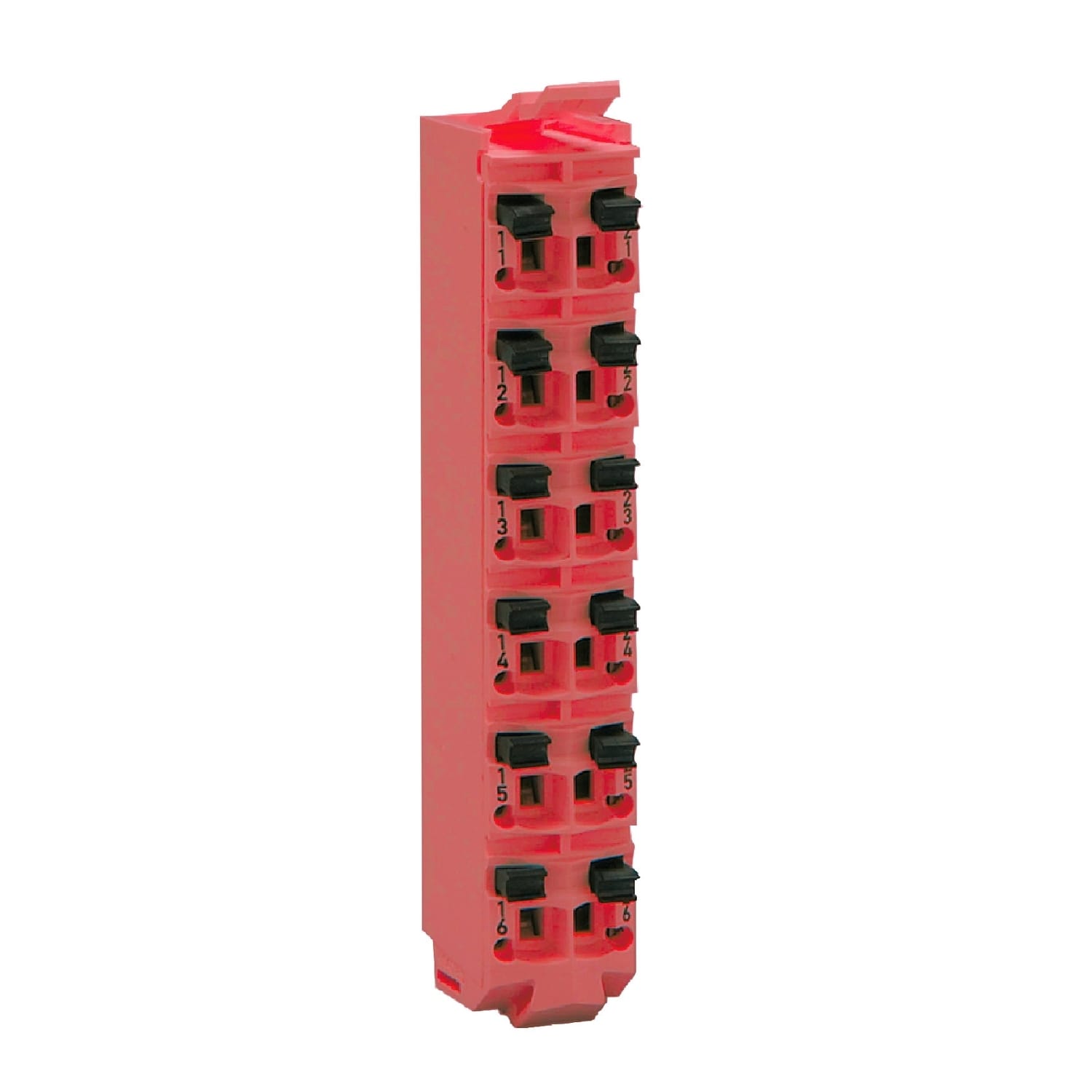 Schneider Electric - Term. Block FS16 pin, 24V dc Red