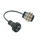 Telemecanique Sensors France - DETECTEUR INDUCTIF XS6 CYLINDRIQUE DIA30 SN 15 MM CONNECTEUR DIN DEPORTE 150MM