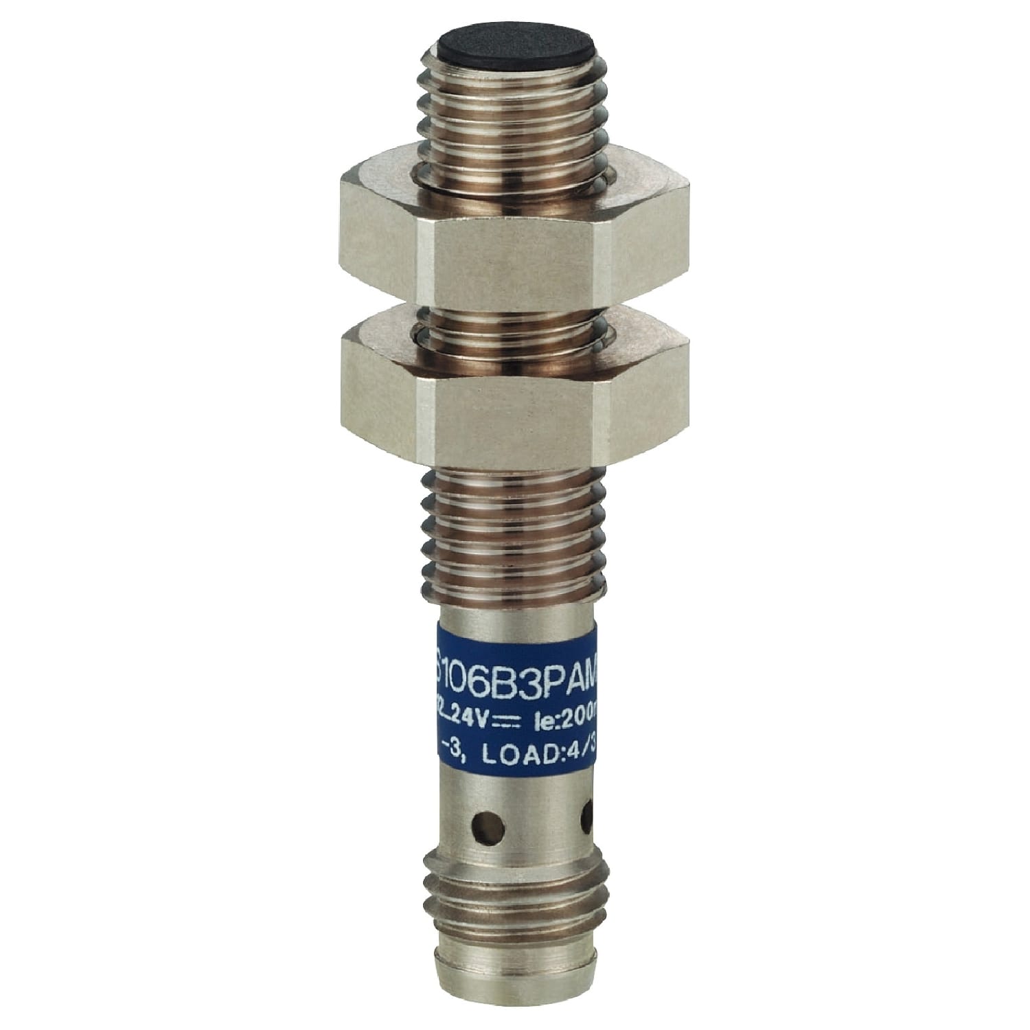 Telemecanique Sensors France - DETECTEUR INDUCTIF CYLINDRIQ M8 12 24V DC PNP NO 3FILS NOYABLE CONNECT M12 DEPO