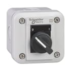 Schneider Electric - Harmony - boite a boutons XALE - XB7 D22mm - selecteur 2 positions - blanc