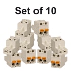 Schneider Electric - Advantys STB - connecteur amovible de zone câblée 2 broches - à ressort