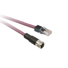 Schneider Electric - Lexium - cable CANopen - M12 femelle-RJ45 male - 3m