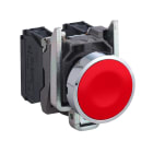 Schneider Electric - Harmony XB4 - bouton poussoir à impulsion - Ø22 - 1O+1F - vis étrier