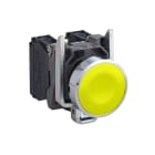 Schneider Electric - Harmony XB4 - bouton poussoir à impulsion - Ø22 - jaune - 1F - vis étrier