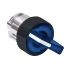 Schneider Electric - Harmony XB5 - tête bouton à manette lumineux - Ø22 - 3 pos fix - bleu