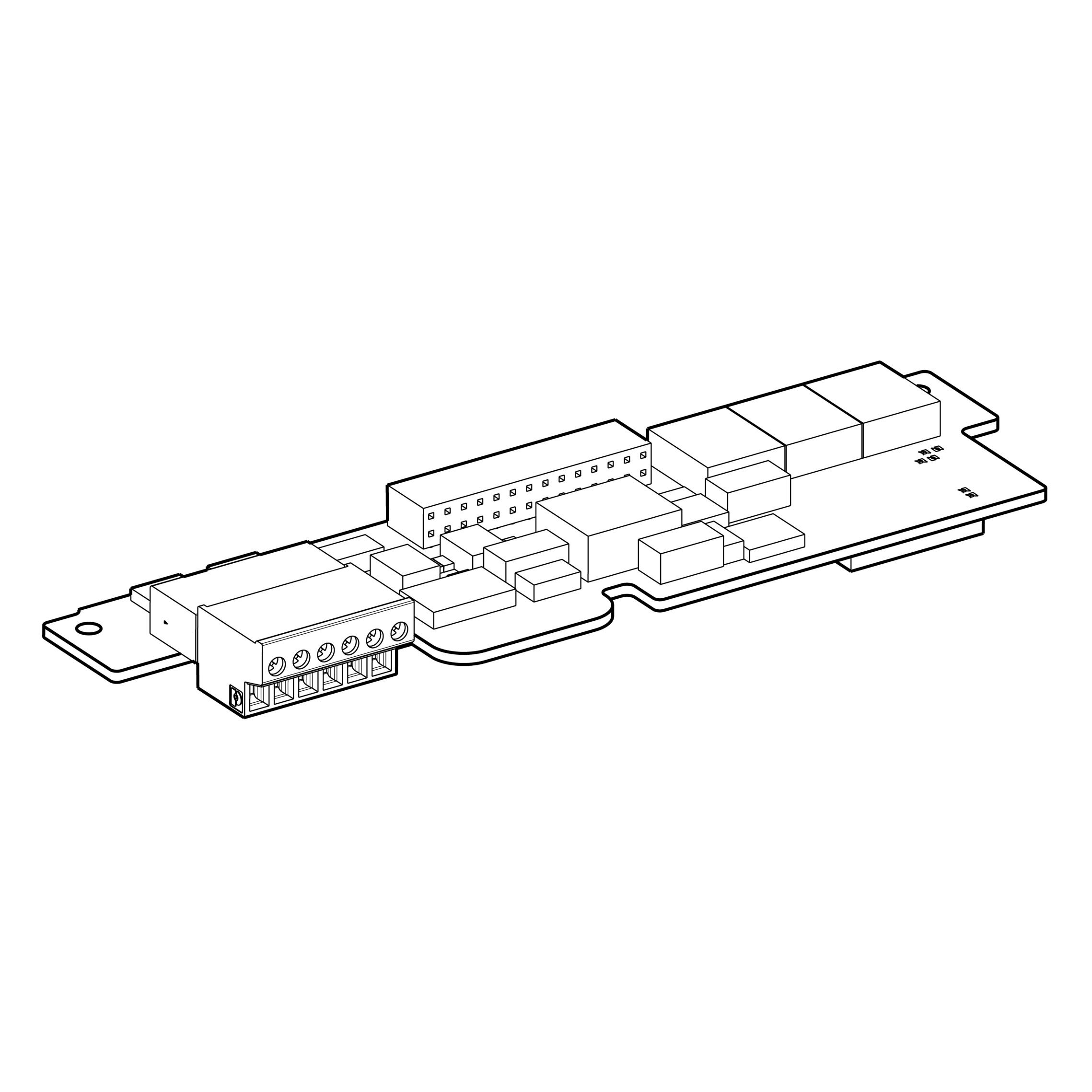 Schneider Electric - Altivar - carte d'interface de codeur - universel - 5V