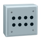 Schneider Electric - Harmony XB2S - boite a boutons vide - metallique - 8 percages en 4 colonnes