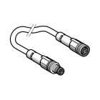 Telemecanique Sensors France - OsiSense XZ - rallonge - mâle M8 3broches droit - fem. M8 4broches droit - 2m