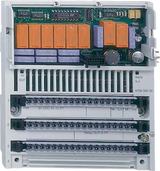 Schneider Electric - Modicon Momentum - module de base E/S Modbus - 6 E/3 S