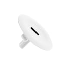 Schneider Electric - Harmony cabochon lisse I - blanc pour poussoir rond Ø22