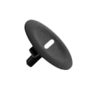 Schneider Electric - Harmony cabochon lisse - - noir pour poussoir rond Ø22