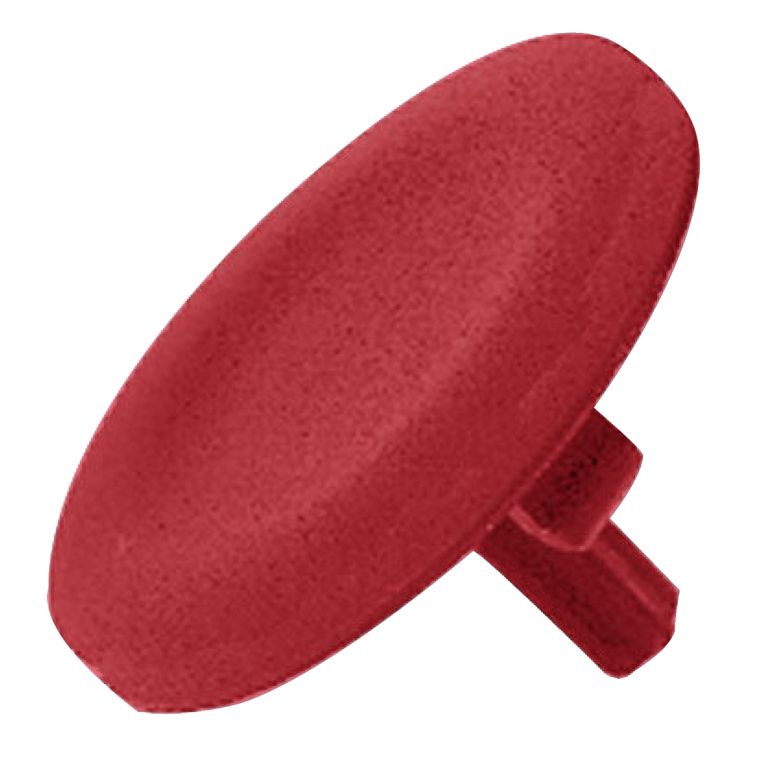 Schneider Electric - Harmony cabochon lisse - rouge pour poussoir rond Ø22