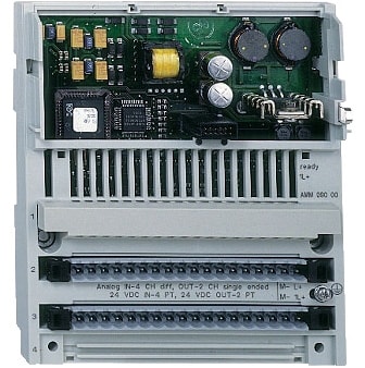 Schneider Electric - Modicon Momentum - 6 ANLG IN/4 ANLG OUT -10/10V 8 DIG I/O