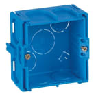 Schneider Electric - Modulo - boîte carrée - 1 poste - P50mm - entrées 2xØ20 + 2x25 + 4xØ20/25mm