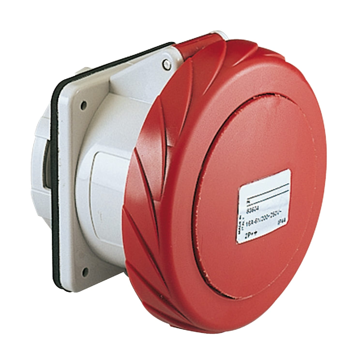 Schneider Electric - PratiKa - socle de prise droite -16A - 3P+T - 380-415 V CA- IP67 - a vis