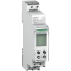 Schneider Electric - Acti9 IHP+ - Inter horaire compact - 1 canal 24h/7j réserve marche 84 commutat