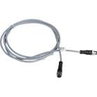Telemecanique Sensors France - OsiSense XZ - rallonge - mâle M12 4broches droit - fem. M12 4broches droit - 2m