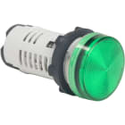 Schneider Electric - Harmony voyant rond - Ø22 - vert - LED intégrée - 120V