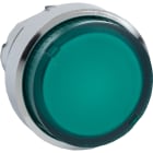 Schneider Electric - Harmony XB4 - tête bouton poussoir lumineux BA9s - Ø22 - dépassant - vert