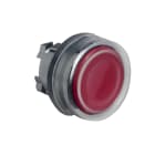 Schneider Electric - Harmony tête de bouton poussoir + capuchon IP69K - Ø22 - rouge