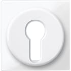 Schneider Electric - Merten M-Plan - enjoliveur pour commutateur à clé - blanc brillant