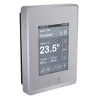 Schneider Electric - Thermostat intelligent argent/argent - BACnet/Modbus + hygrométrie