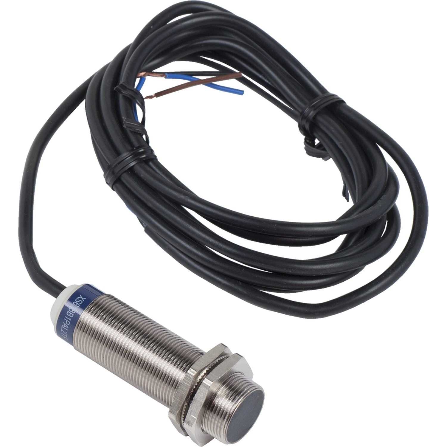 Telemecanique Sensors France - DETECTEUR INDUCTIF CYLINDRIQ M18 12 48V DC PNP NO 3FILS NOYABLE CABLE 2M