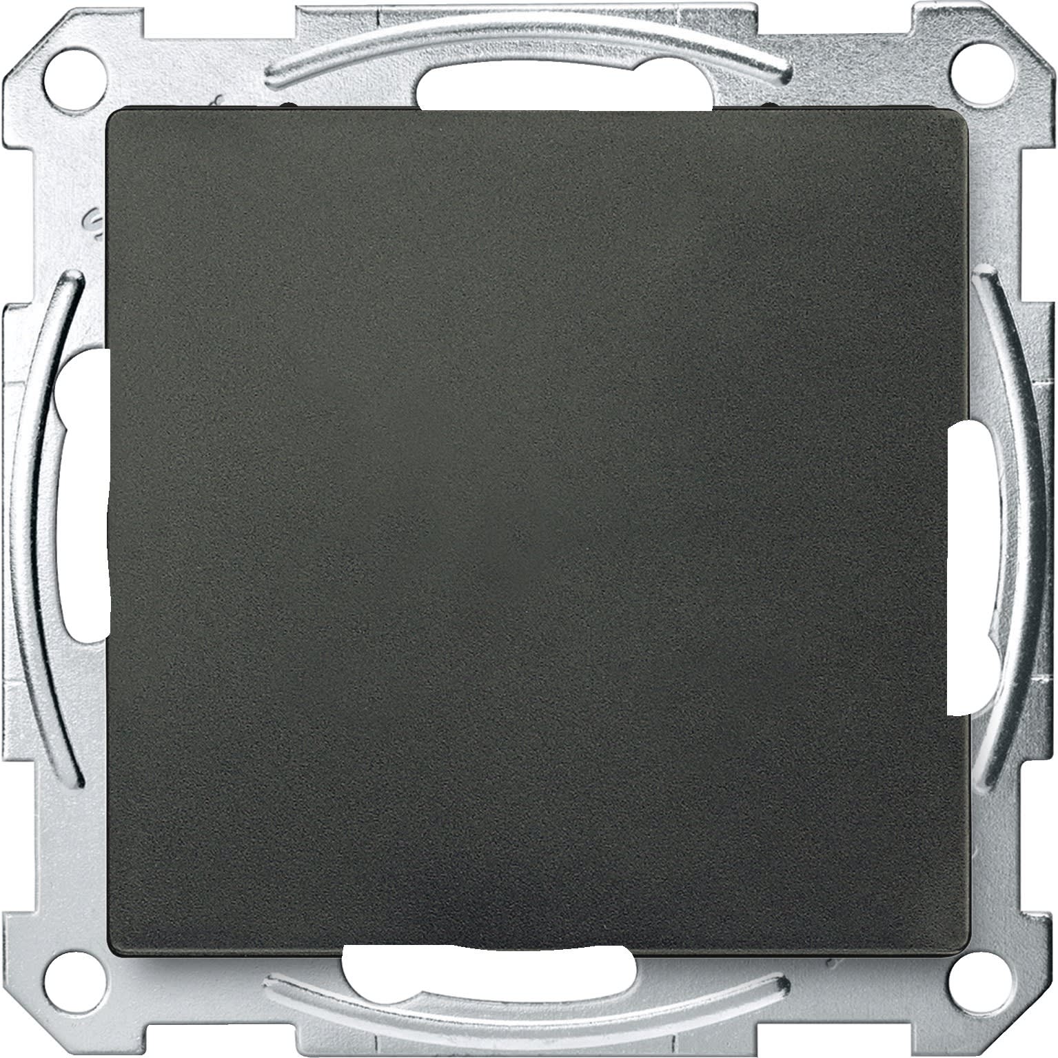Schneider Electric - SpaceLogic KNX - System M - Bouton poussoir Pro T - Anthracite